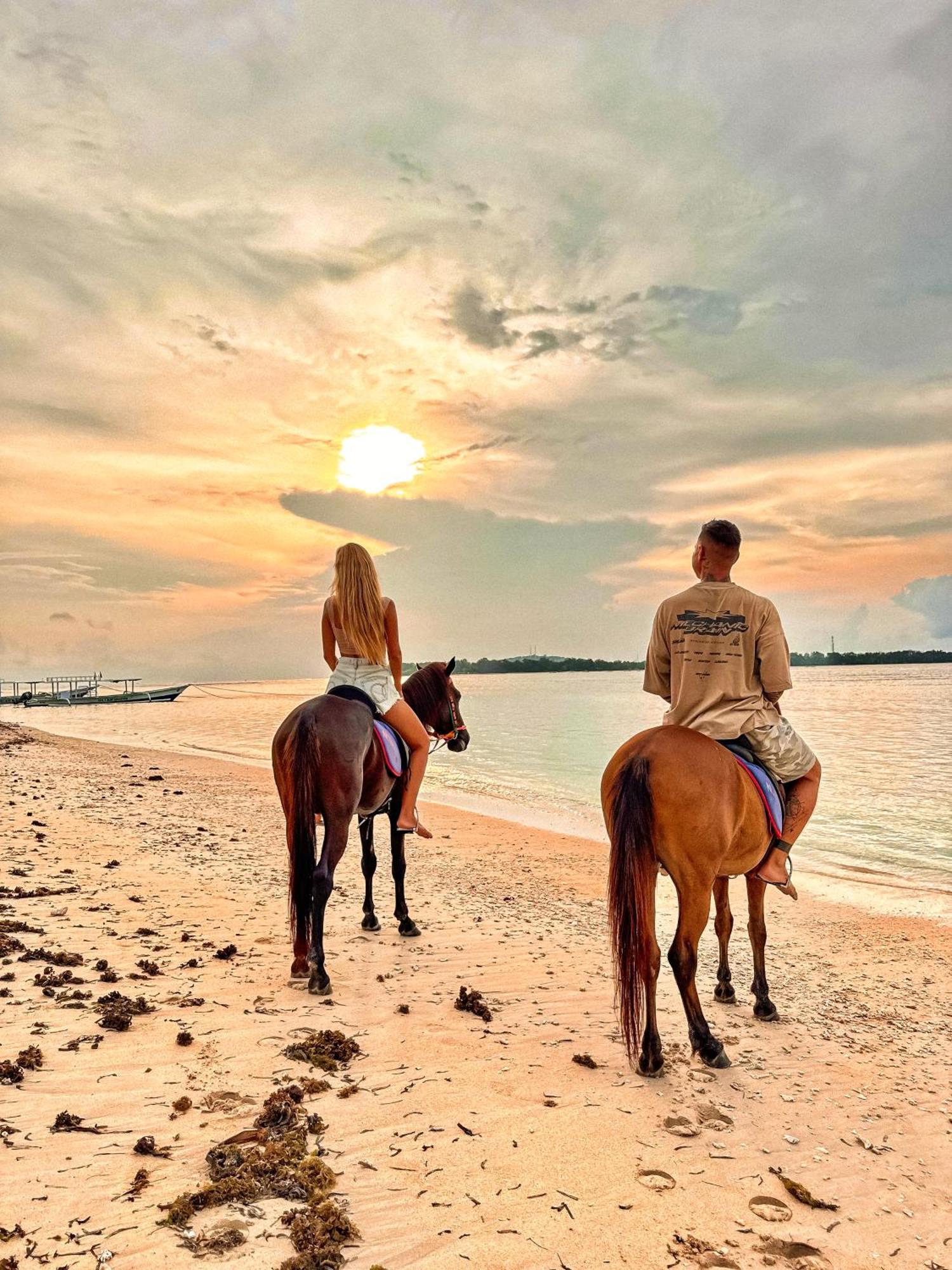 Pelangi Cottages Gili Air Luaran gambar